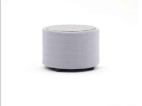 Round fabric garden side table Belt VARASCHIN 221T1, 221T2 factory VARASCHIN from Italy. Foto №1