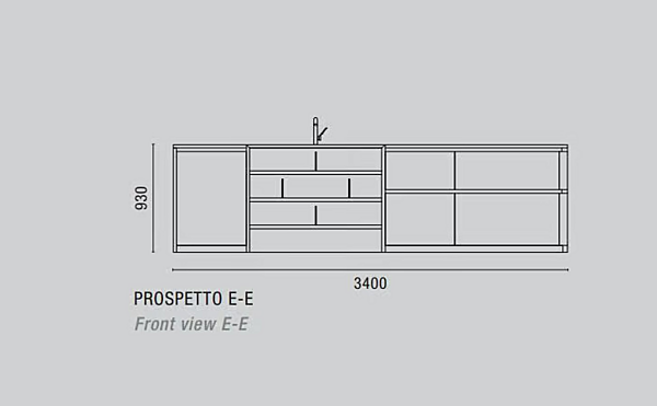 Custom Wooden Kitchen Contemporary 3.0 Old Line factory Oldline from Italy. Foto №15