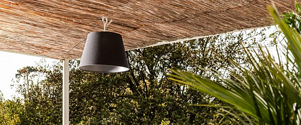 Outdoor Pendant Lamp Fabric Tolomeo Paralume Artemide T076050 factory Artemide from Italy. Foto №4