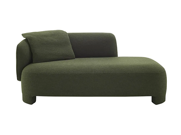 Upholstered fabric day bed with removable cover LIGNE ROSET TARU 14300605-14300655 factory LIGNE ROSET from Italy. Foto №1