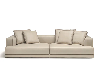 4-seater leather sofa Augusto Molteni & C 4-seater leather sofa Augusto Molteni & C factory Molteni & C.(+VITRA) from Italy