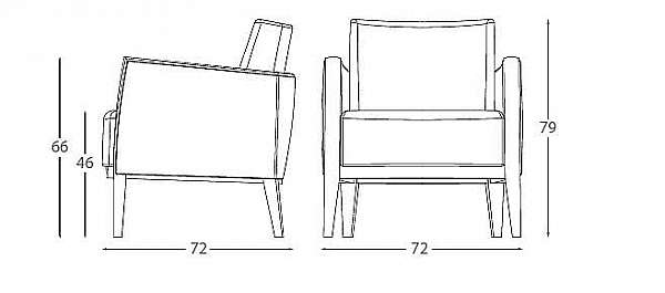 Armchair MONTBEL 01841 factory MONTBEL from Italy. Foto №2