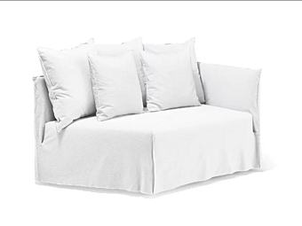 Fabric sofa with removable cover Gervasoni Ghost 35 L R Fabric sofa with removable cover Gervasoni Ghost 35 L R factory Gervasoni from Italy