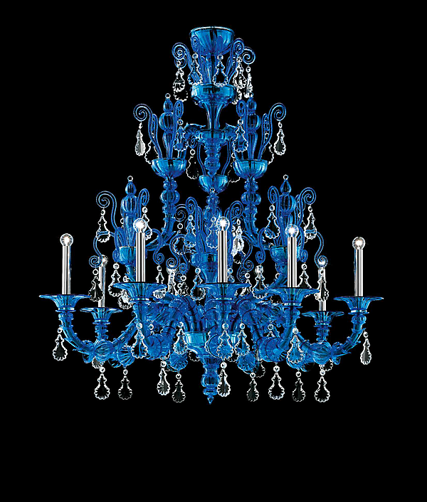 Chandelier Barovier &Toso 5350/18 factory Barovier&Toso from Italy. Foto №4