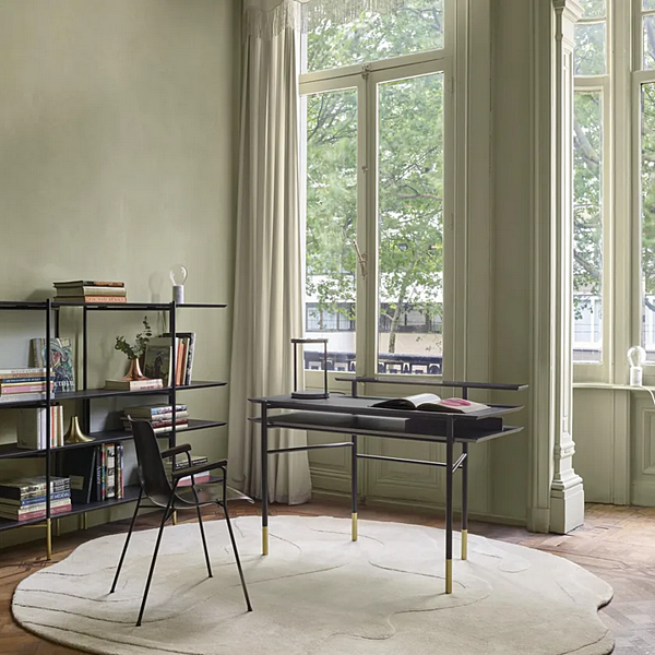 Secretary Desk in Steel and Wood LIGNE ROSET Clyde 00BSAX1Y-00BSAX10 factory LIGNE ROSET from Italy. Foto №3