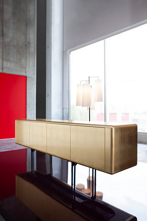 Chest of drawers with integrated handles ERBA ITALIA Giorni Nostri factory ERBA ITALIA from Italy. Foto №2