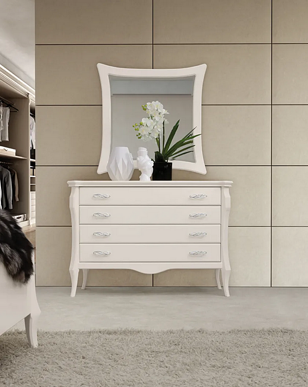 Wooden chest of drawers Montecarlo MARZORATI factory MARZORATI from Italy. Foto №3