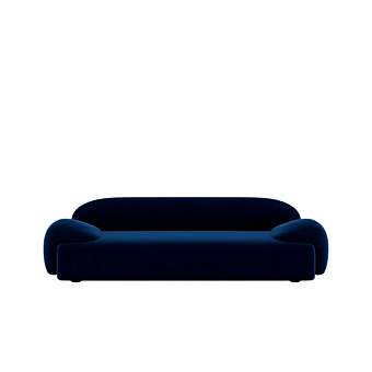 3-seater cotton sofa with soft back Paolo Castelli AMA Sofa SED.AMA.110.SUP