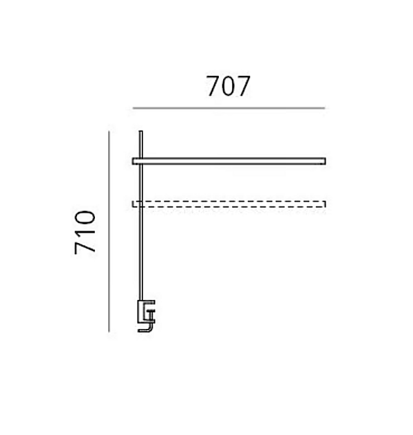 Height Adjustable Swivel Table Lamp Artemide Talak Professional factory Artemide from Italy. Foto №10