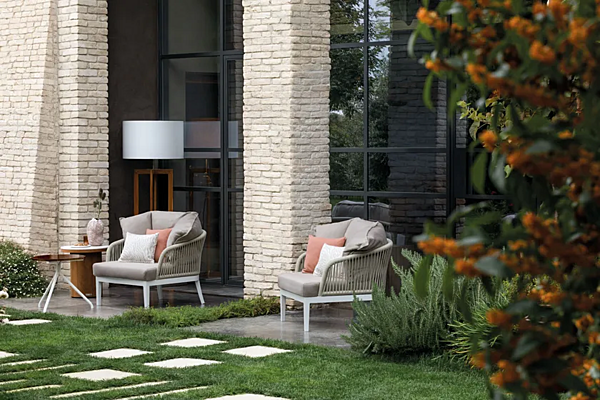 Garden Armchair with Armrests Fabric Atmosphera Dream 2.0 DR.PL factory ATMOSPHERA from Italy. Foto №2