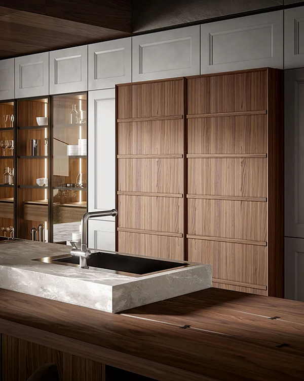 Custom Wooden Kitchen Contemporary 3.0 Old Line factory Oldline from Italy. Foto №7