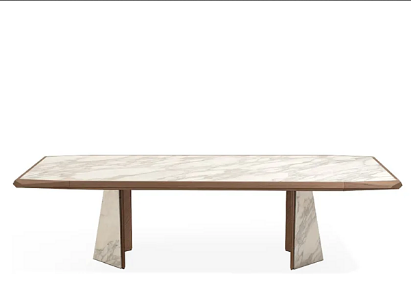 Rectangular marble table Amadeus GIORGETTI 73120, 73121, 73125 factory GIORGETTI from Italy. Foto №1