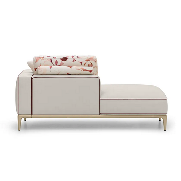 Upholstered Leather Day Bed Moon H FORMITALIA -Dormeuse-B factory FORMITALIA from Italy. Foto №10