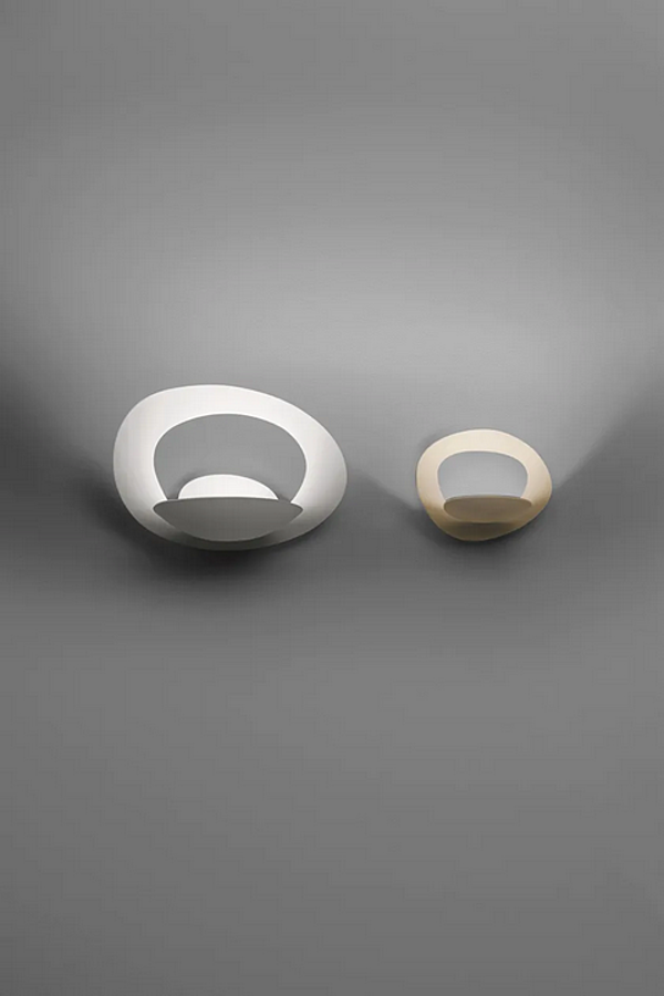 Wall Light Powder Coated Aluminium Artemide Pirce 1240010A factory Artemide from Italy. Foto №6