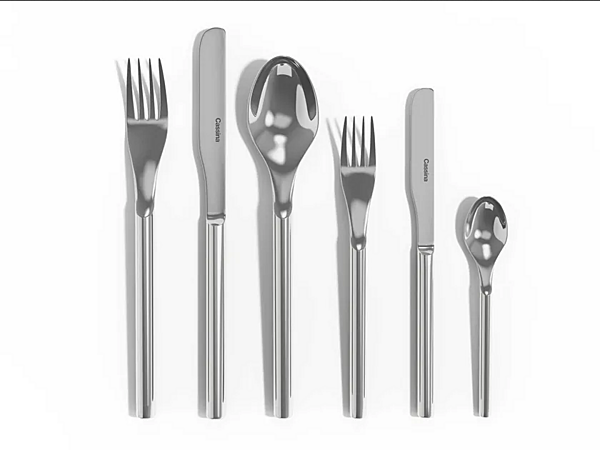 Stainless Steel Cutlery Set CASSINA Le Due Facce Della Luna factory CASSINA from Italy. Foto №2