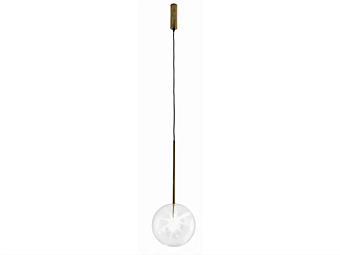 LED crystal pendant lamp Bolle Sola Gallotti Radice LED crystal pendant lamp Bolle Sola Gallotti Radice factory Gallotti & Radice from Italy