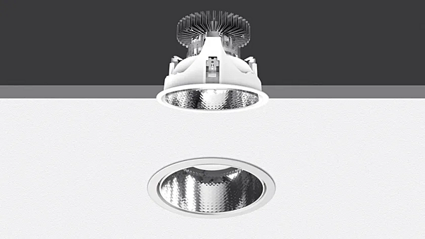 LED Ceiling Spotlight Round Polycarbonate Artemide Luceri factory Artemide from Italy. Foto №5