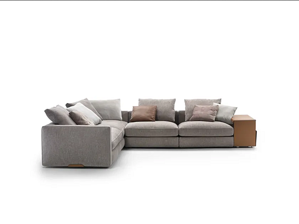 Corner sectional fabric sofa Harper FLEXFORM factory FLEXFORM from Italy. Foto №14
