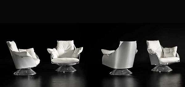 Armchair GAMMA ARREDAMENTI GLOSS POL factory GAMMA ARREDAMENTI from Italy. Foto №1