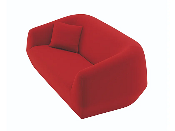 Two-seater fabric sofa with removable cover LIGNE ROSET Uncover 18010605-18010655 factory LIGNE ROSET from Italy. Foto №2