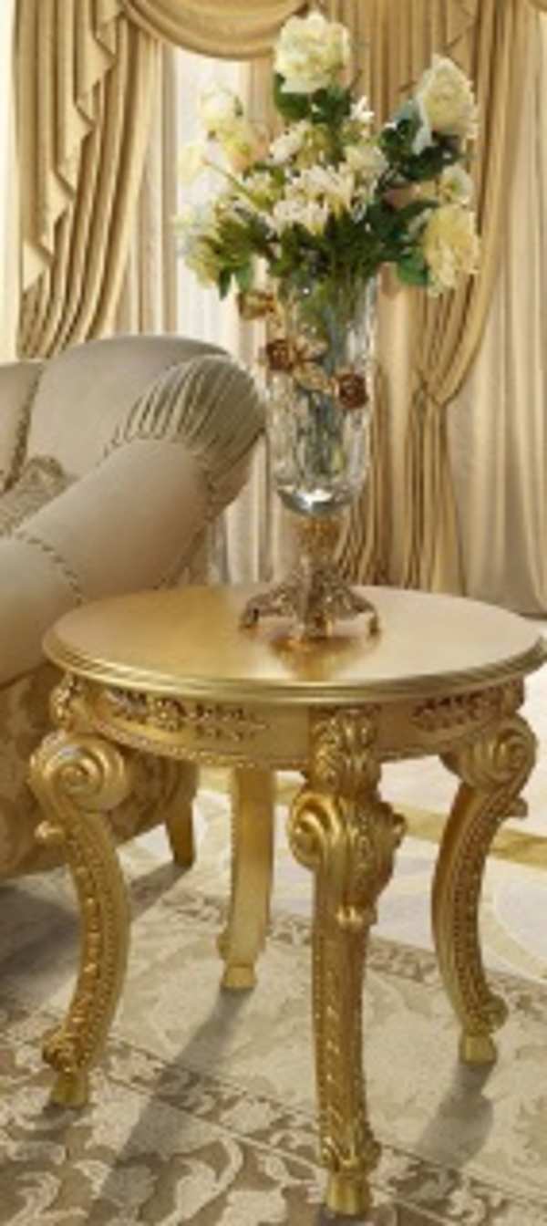 Two gilded thrones with Modenese Gastone table factory MODENESE GASTONE from Italy. Foto №4