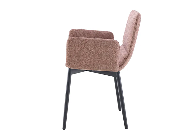 Upholstered fabric chair with armrests removable cover LIGNE ROSET Bendchair 10262903 factory LIGNE ROSET from Italy. Foto №3