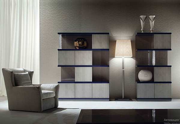 Bookcase GIORGIO COLLECTION Alchemy 680/40 factory GIORGIO COLLECTION from Italy. Foto №2