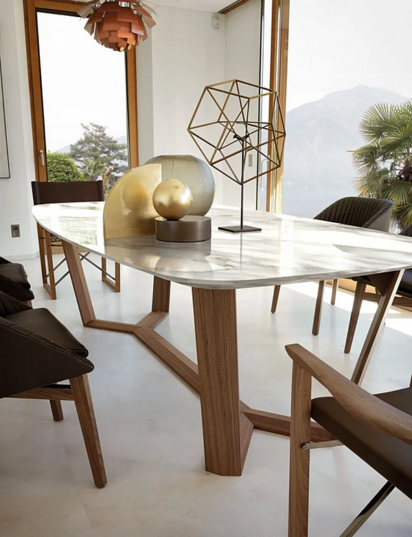 Rectangular wooden table Way i 4 Mariani factory i 4 Mariani from Italy. Foto №5