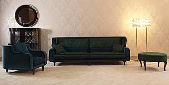 The PATINA sofa LC/S115 28 - LE CADRE DIVANO ALTO