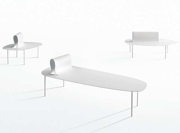 Bench DESALTO Softer Than Steel - bench 687 factory DESALTO from Italy. Foto №8