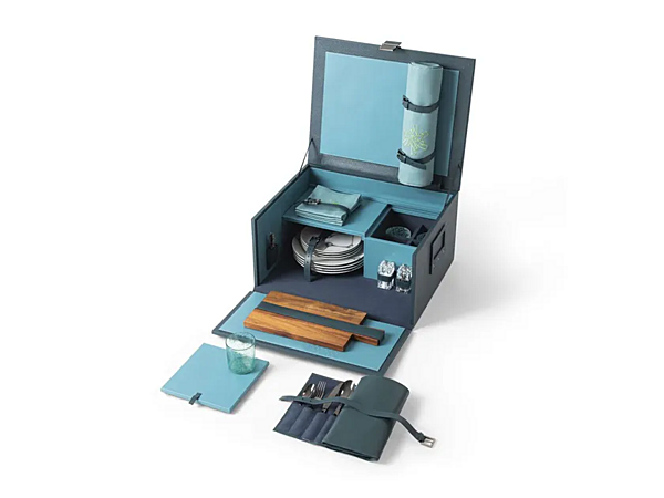 Outdoor storage box GIORGETTI Picknick Truhe GA473G factory GIORGETTI from Italy. Foto №2
