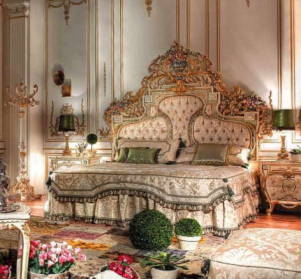 Bed ASNAGHI INTERIORS GD5301 factory ASNAGHI INTERIORS from Italy. Foto №2