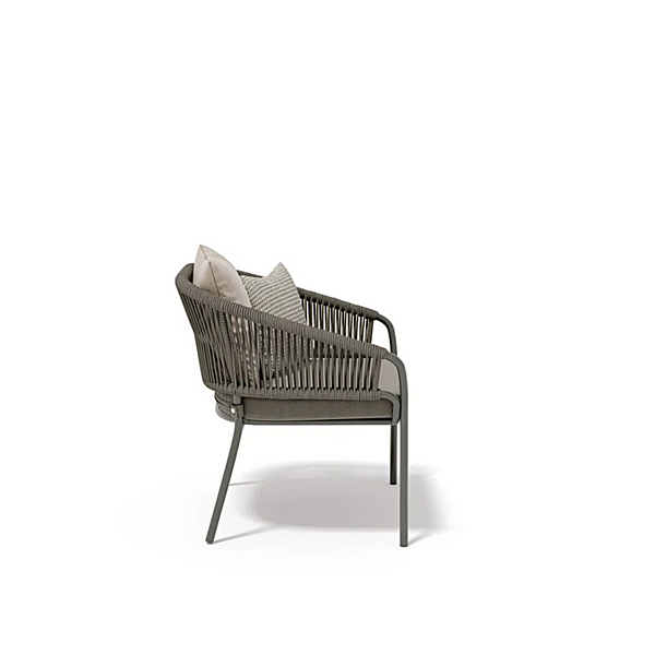 Aluminium garden armchair with armrests Atmosphera Pleasure 2.0 PLS.SB. factory ATMOSPHERA from Italy. Foto №13