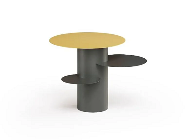 Round metal coffee table Egoitaliano Mushroom Collection factory Egoitaliano from Italy. Foto №2