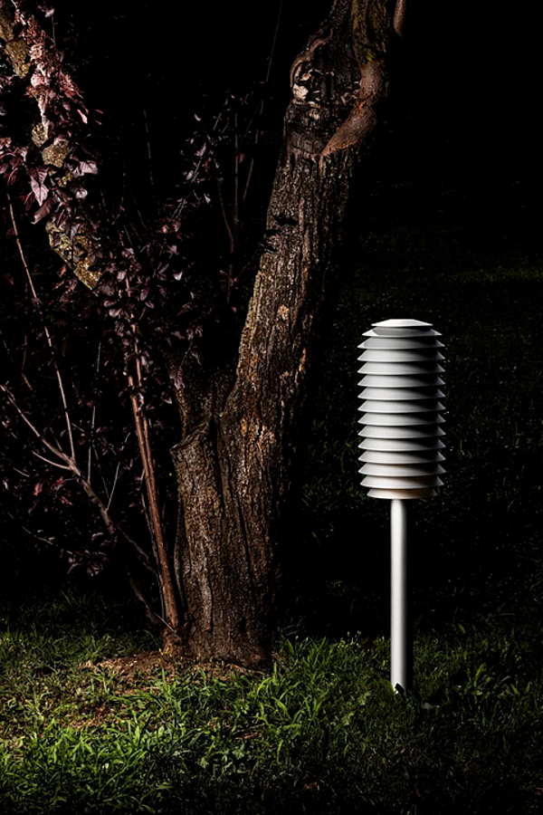 Aluminium Bollard Light Slicing Artemide T250210 factory Artemide from Italy. Foto №3