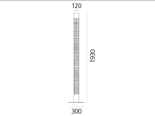 LED Floor Lamp Mimesi Methacrylate Artemide 1835010IN0APP, 1835010APP factory Artemide from Italy. Foto №9