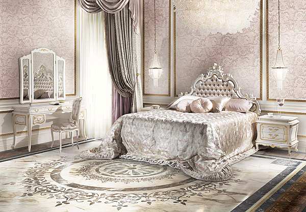 Bed ANGELO CAPPELLINI TIMELESS Anfossi 30232/TG19I - TG21I factory ANGELO CAPPELLINI from Italy. Foto №1