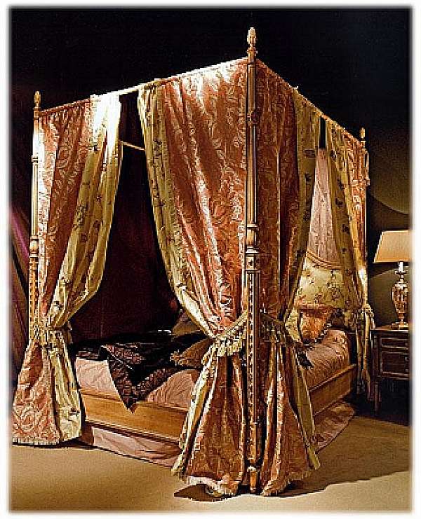 Bed ARTEARREDO by Shleret Marie Antoinette factory ARTEARREDO (by Shleret) from Italy. Foto №1