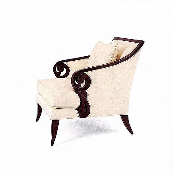 Armchair CHRISTOPHER GUY 60-0027 factory CHRISTOPHER GUY from Italy. Foto №1