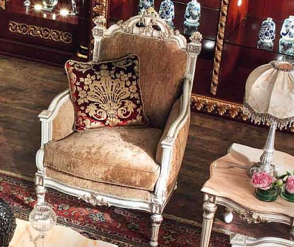 Armchair ASNAGHI INTERIORS GD1601 factory ASNAGHI INTERIORS from Italy. Foto №1