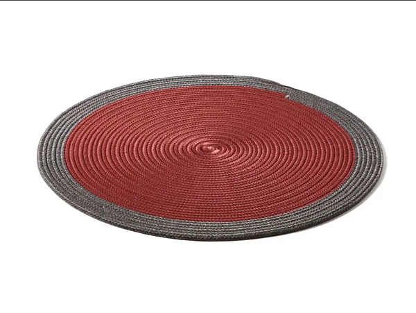 Woven Round Polypropylene Placemat CASSINA Mboro factory CASSINA from Italy. Foto №2