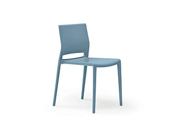 Stackable chair in plastic Nidi Giant factory nidi from Italy