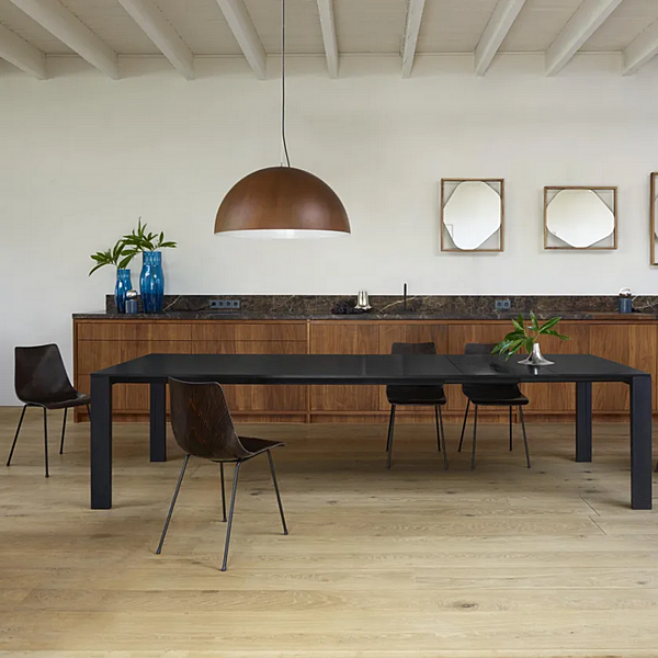 Extending rectangular wooden dining table Naia LIGNE ROSET 0C50FY1G factory LIGNE ROSET from Italy. Foto №3