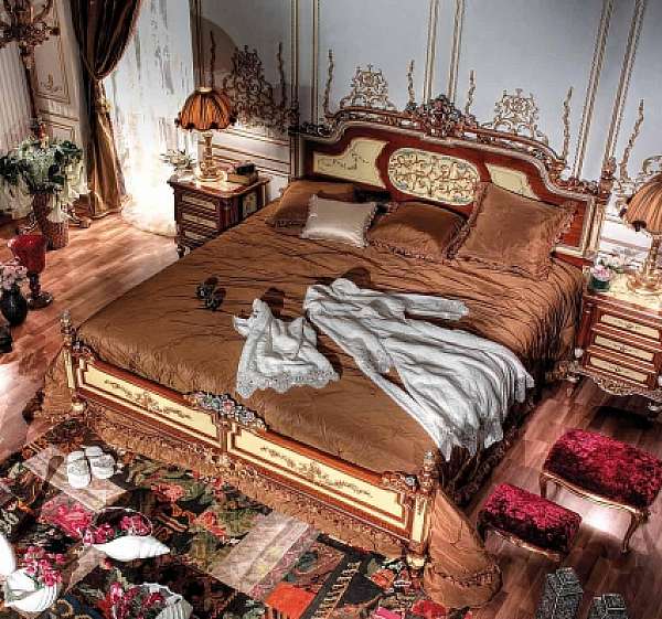 Bed ASNAGHI INTERIORS GD3701 factory ASNAGHI INTERIORS from Italy. Foto №4