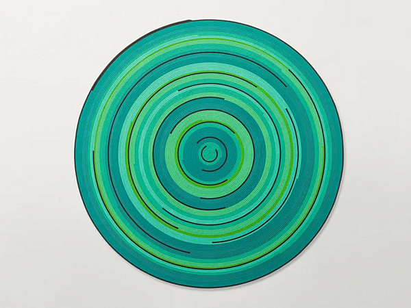 Round outdoor rug Zoe Rev PAOLA LENTI factory PAOLA LENTI from Italy. Foto №1