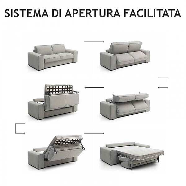 Felis ZACK sofa factory Felis from Italy. Foto №3