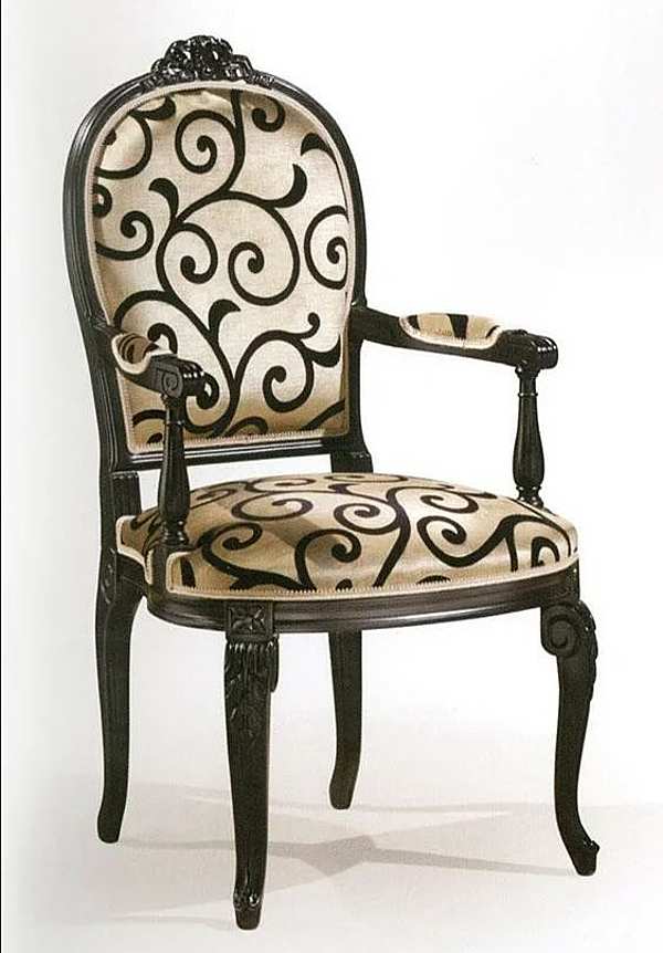 Chair ANGELO CAPPELLINI ALLURE FLORIDA 1727/P factory ANGELO CAPPELLINI from Italy. Foto №1