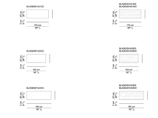 Sectional wooden office desk Blade i 4 Mariani factory i 4 Mariani from Italy. Foto №12