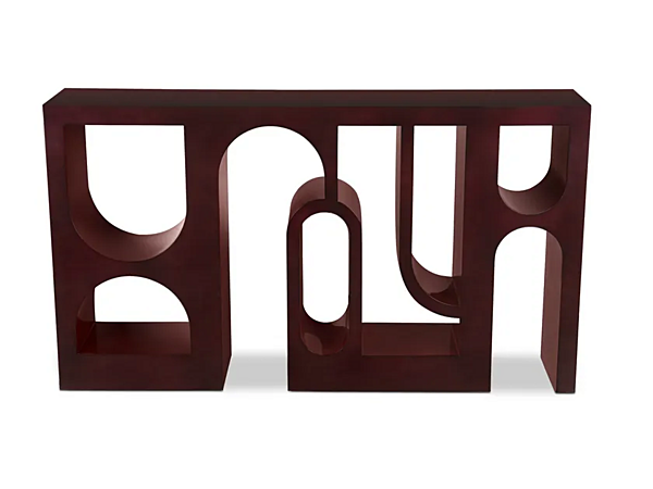 Rectangular wooden console table BRABBU Colosseum factory BRABBU from Italy. Foto №2