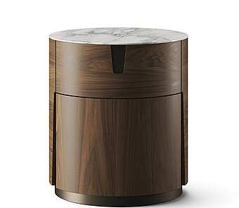 Bedside table PORADA Tylsa night 54 factory PORADA from Italy